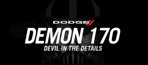 Dodge Demon 170: Devil in the Details 